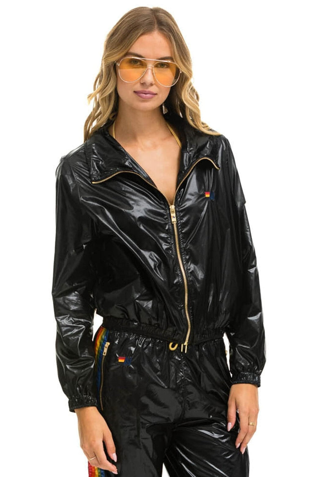 Retro BASIC WINDBREAKER - BLACK