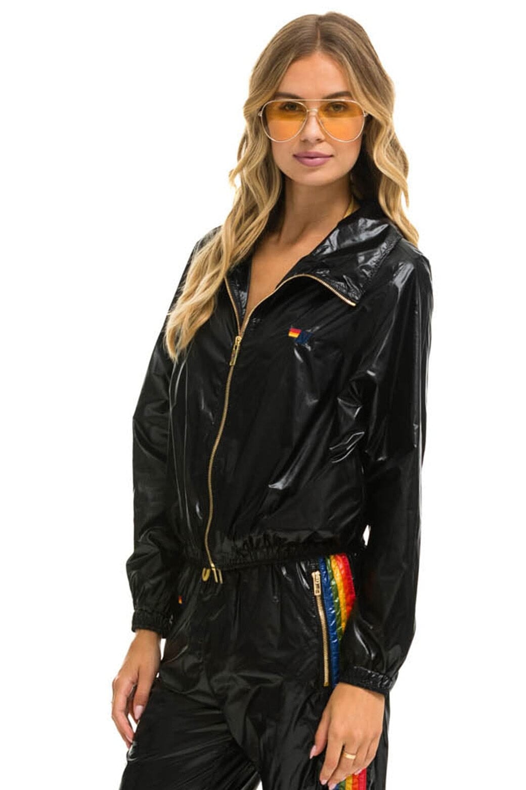 Retro BASIC WINDBREAKER - BLACK
