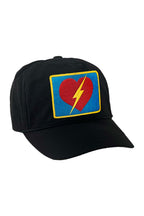 Retro BOLT HEART VINTAGE NYLON TRUCKER HAT