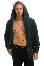 Retro BOLT HOODIE - CHARCOAL