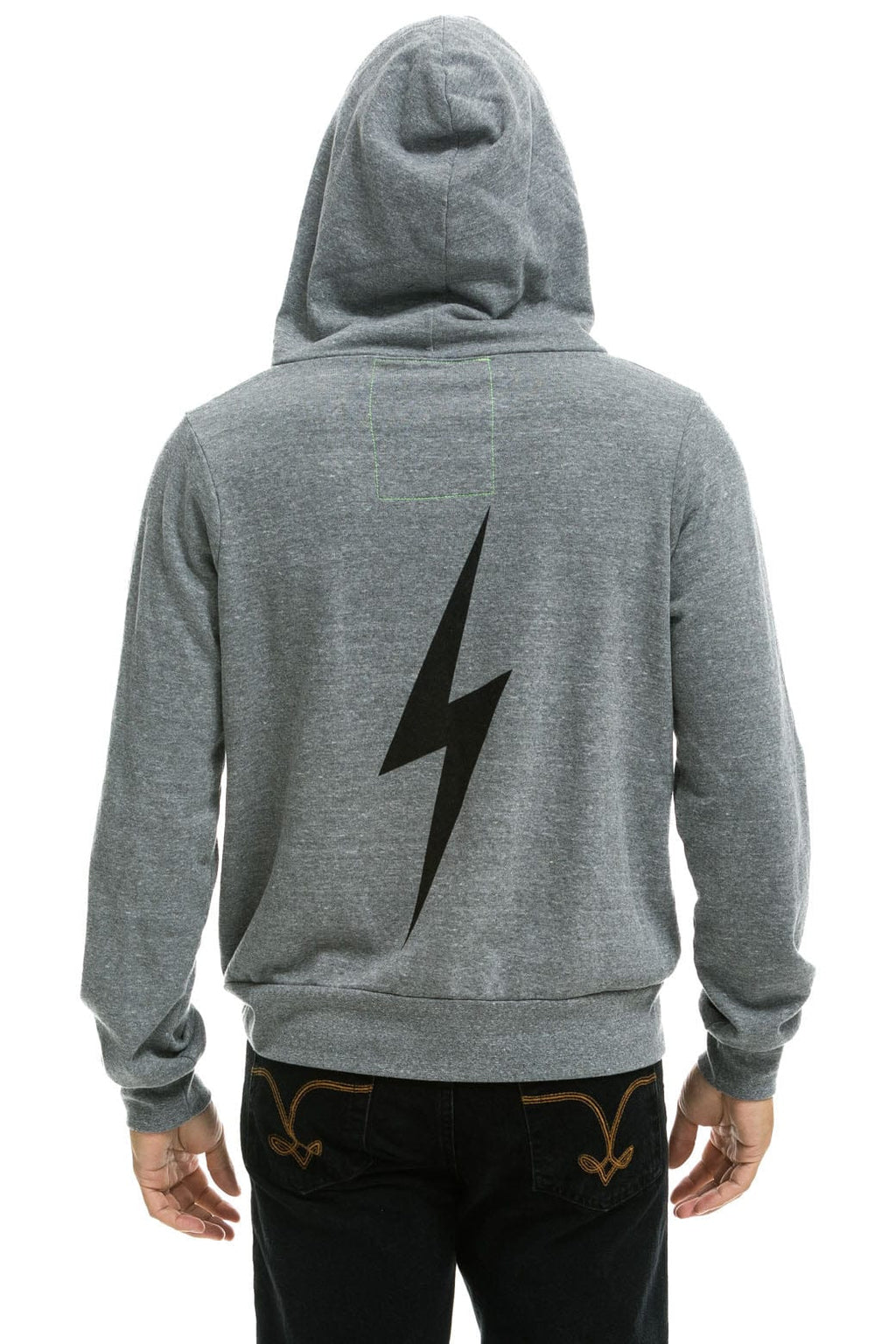 Retro BOLT HOODIE - HEATHER GREY