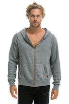 Retro BOLT HOODIE - HEATHER GREY