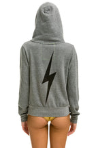 Retro BOLT HOODIE - HEATHER GREY