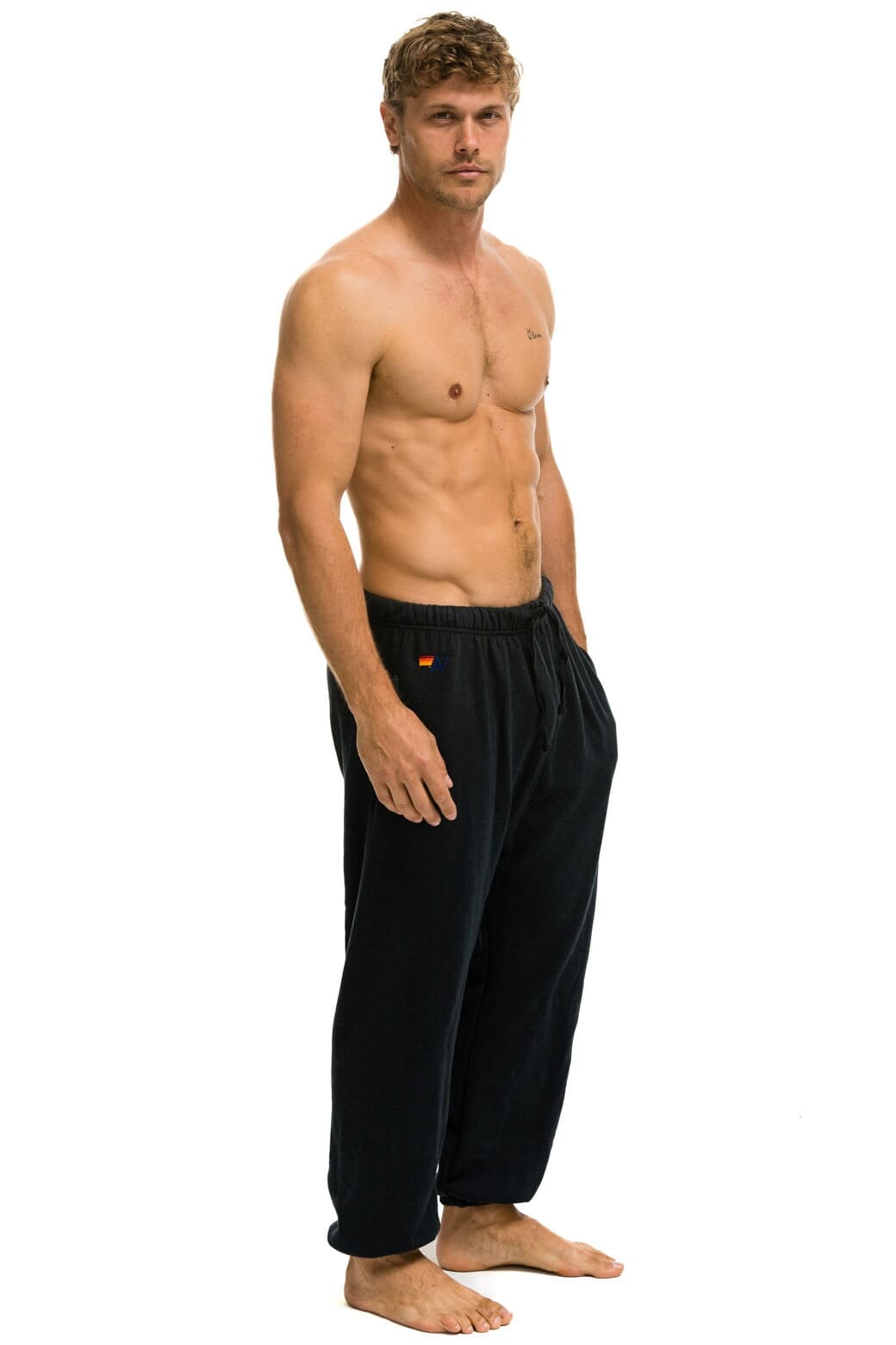 Retro BOLT SWEATPANTS - CHARCOAL