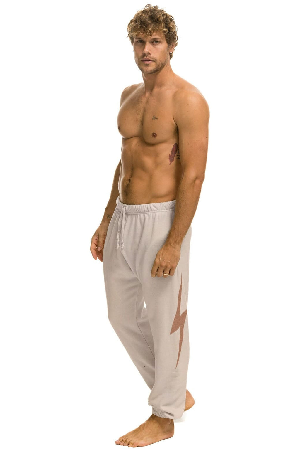 Retro BOLT SWEATPANTS - SAND MOCHA