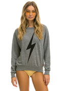 Retro BOLT SWEATSHIRT - HEATHER GREY