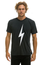 Retro BOLT TEE - CHARCOAL