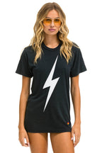 Retro BOLT TEE - CHARCOAL