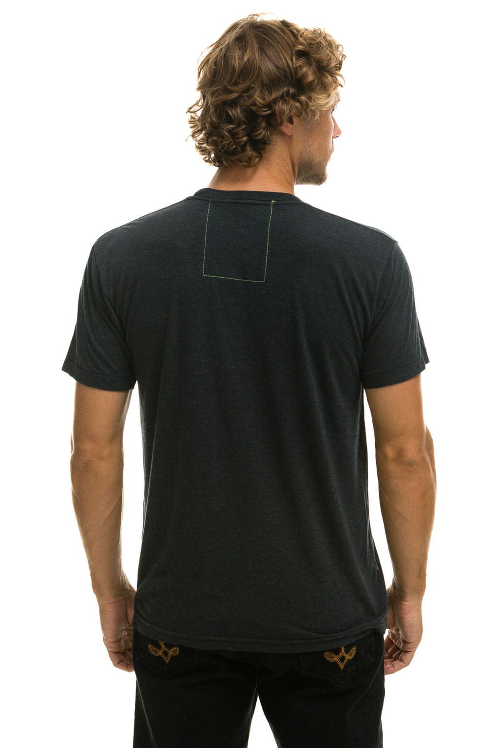 Retro BOLT TEE - CHARCOAL