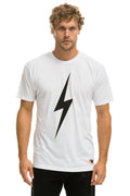 Retro BOLT TEE - WHITE