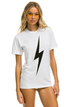 Retro BOLT TEE - WHITE