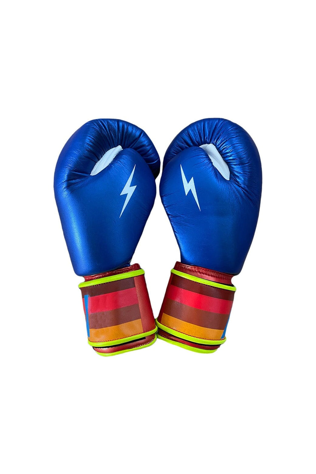 Retro BOXING GLOVES - BLUE WHITE
