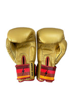 Retro BOXING GLOVES - GOLD