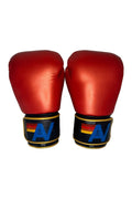 Retro BOXING GLOVES - RED GOLD
