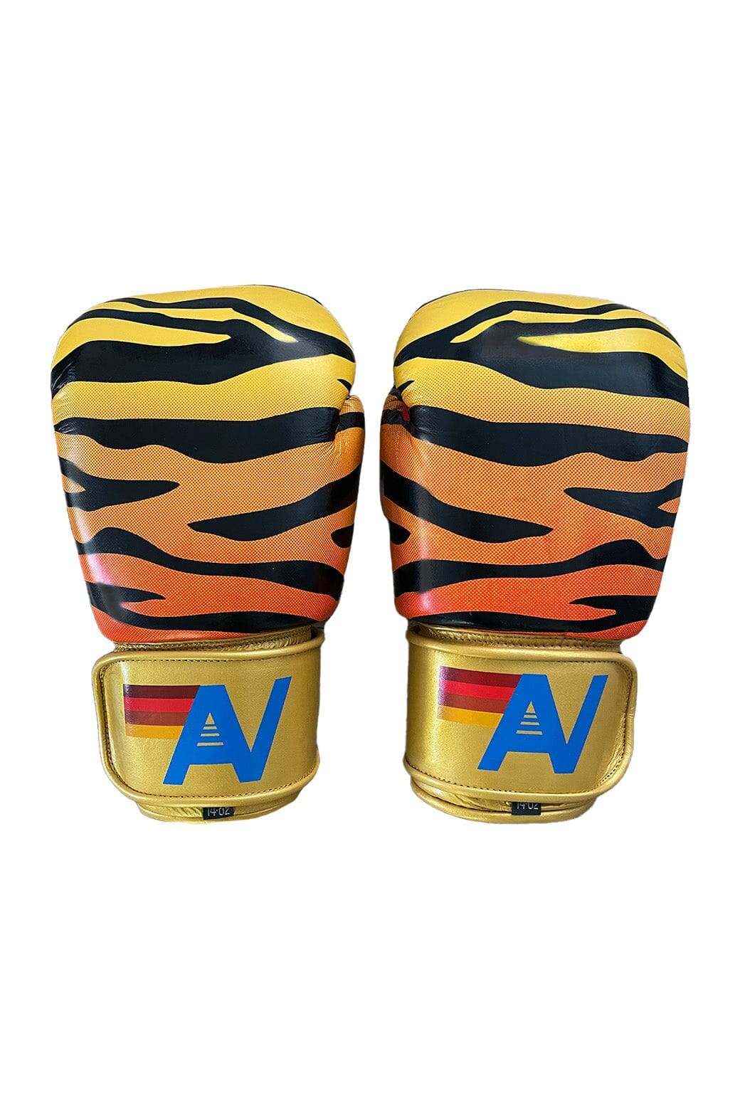 Retro BOXING GLOVES - TIGER GOLD