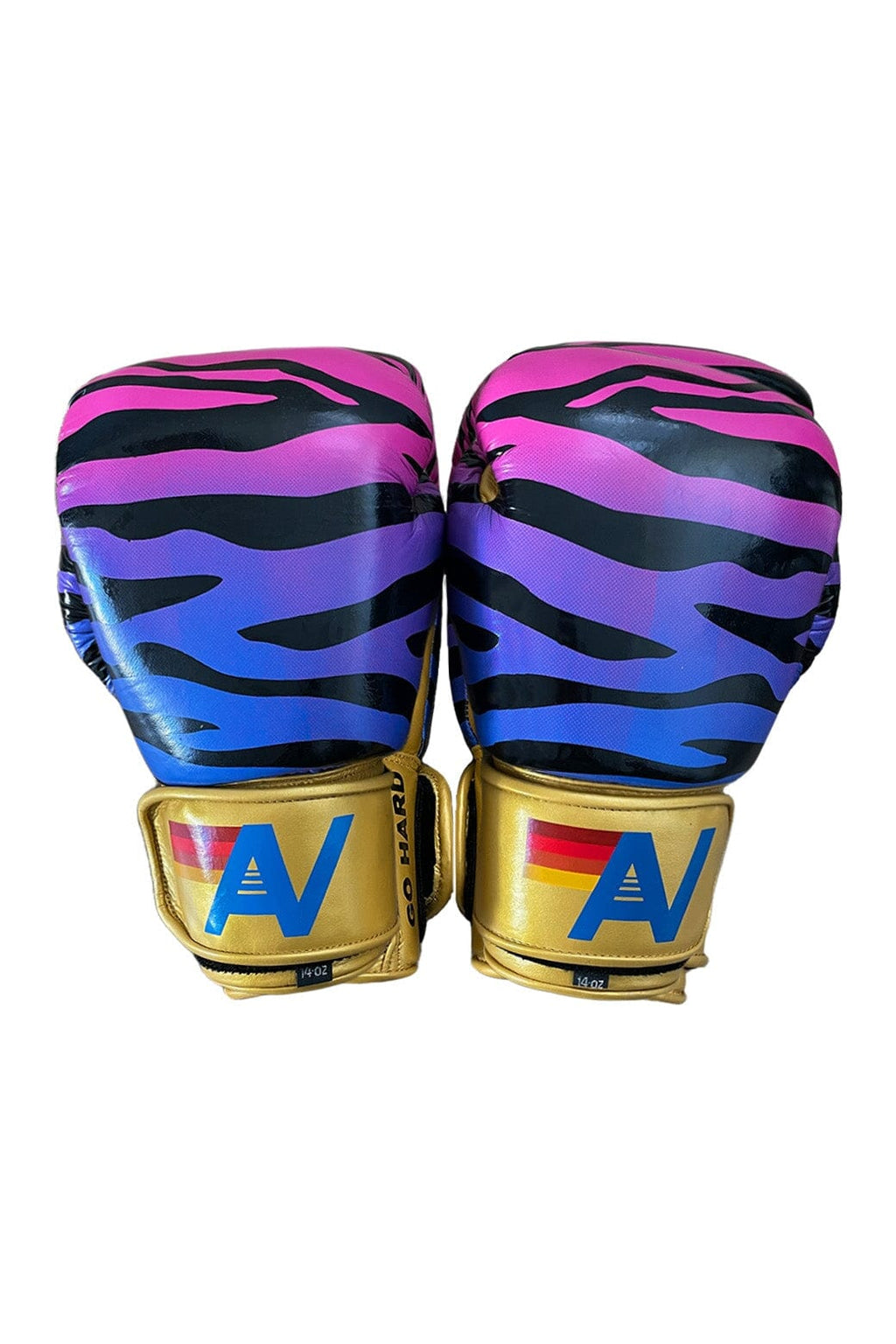 Retro BOXING GLOVES - TIGER PINK