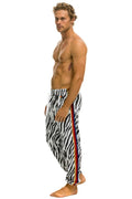 Retro CLASSIC SWEATPANTS - ZEBRA