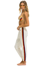 Retro CLASSIC VELVET SWEATPANTS - WHITE
