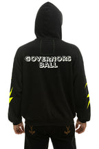 Retro GOV BALL 2024 PULLOVER HOODIE RELAXED - BLACK