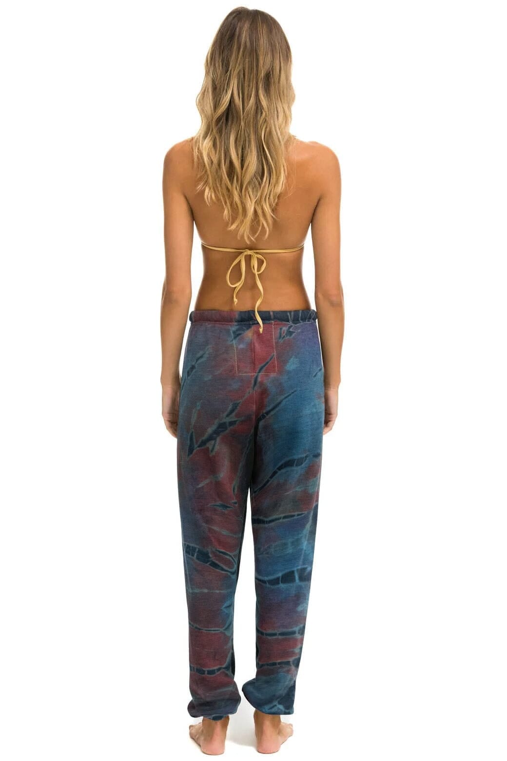 Retro HAND DYED SWEATPANTS - TIE DYE MULTI