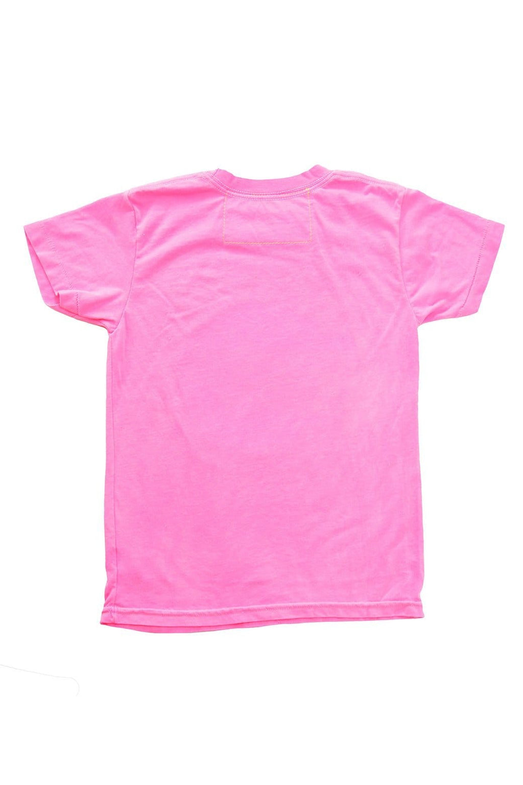 Retro KIDS AVIATOR NATION LAGUNA BEACH TEE - NEON PINK