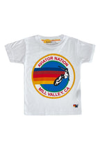 Retro KIDS AVIATOR NATION MILL VALLEY TEE - WHITE