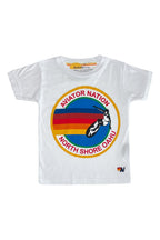Retro KIDS AVIATOR NATION NORTH SHORE TEE - WHITE