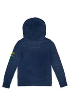 Retro KIDS AVIATOR NATION ASPEN PULLOVER HOODIE - NAVY