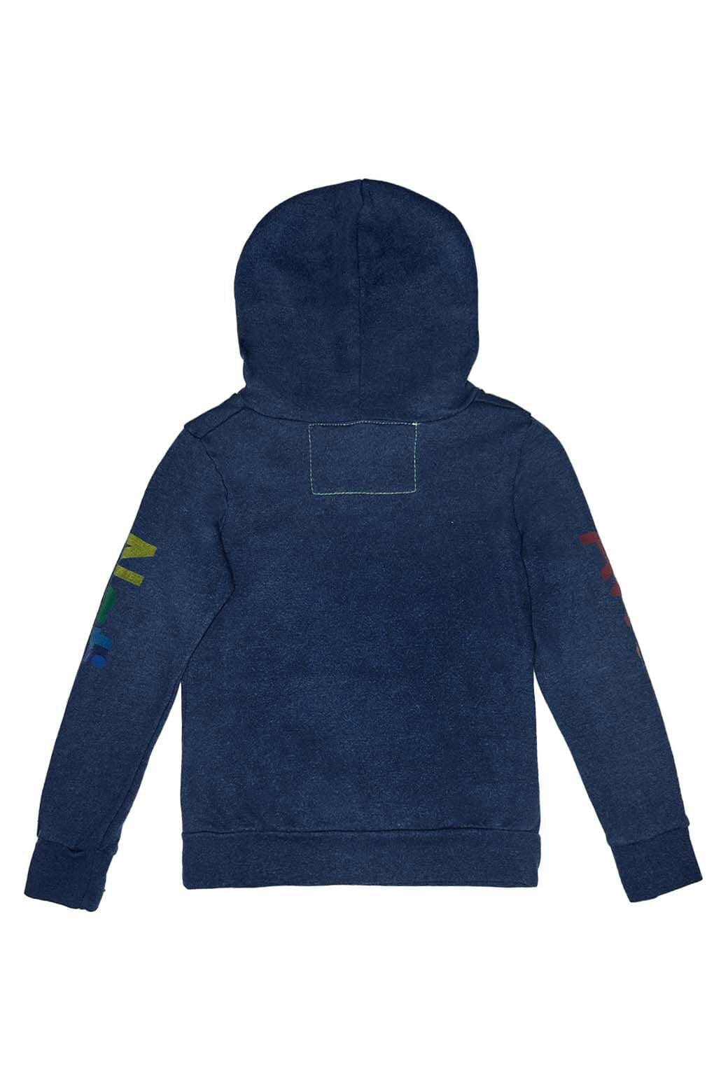 Retro KIDS AVIATOR NATION ASPEN PULLOVER HOODIE - NAVY