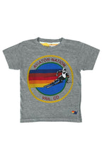Retro KIDS AVIATOR NATION VAIL TEE - HEATHER GREY