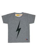 Retro KIDS BOLT TEE - HEATHER GREY