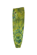 Retro KIDS HAND DYED SWEATPANTS - TIE DYE GREEN YELLOW