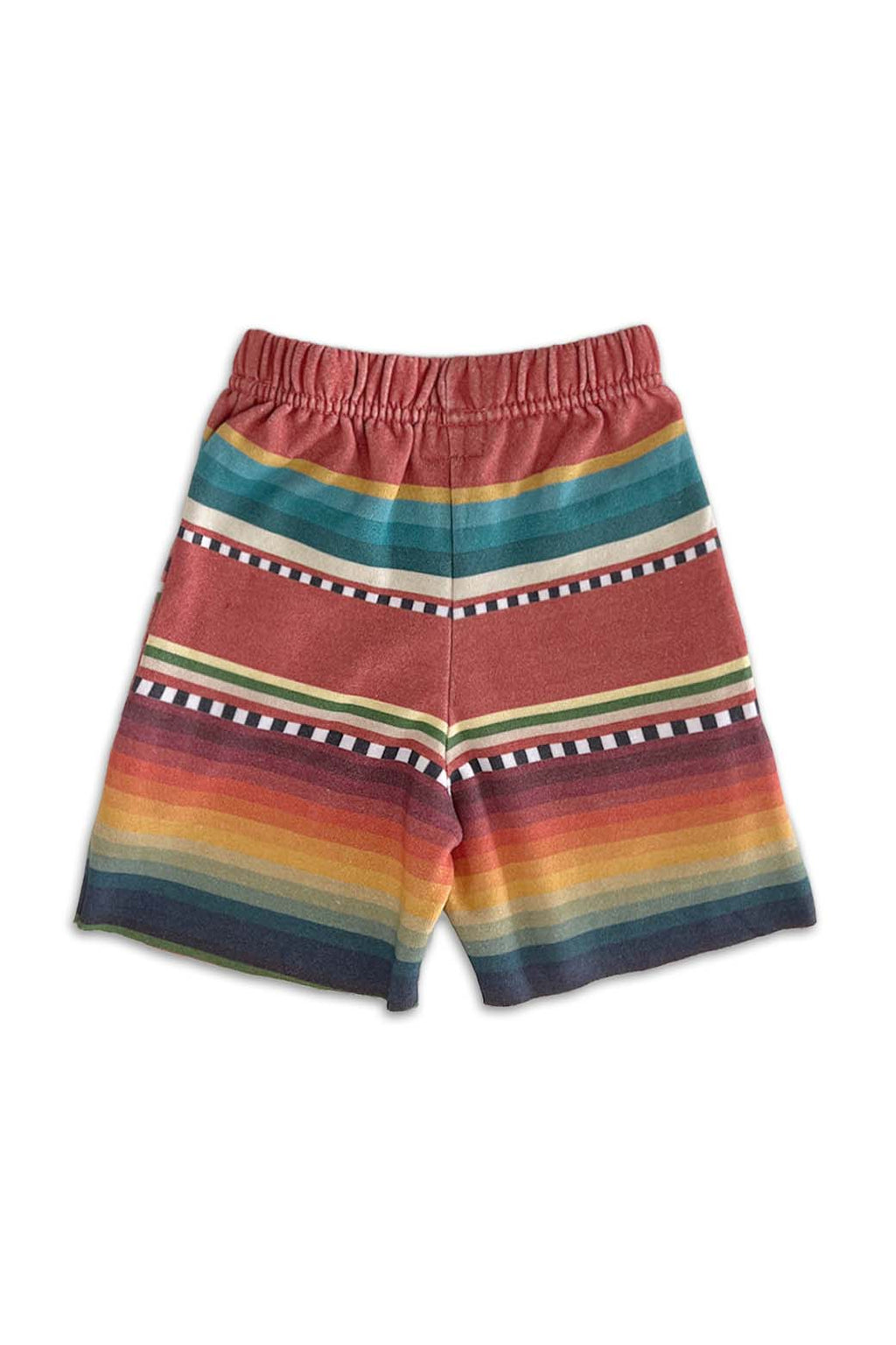 Retro KIDS TULUM SWEATSHORTS - RED