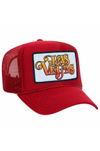 Retro LAS VEGAS SCRIPT TRUCKER HAT