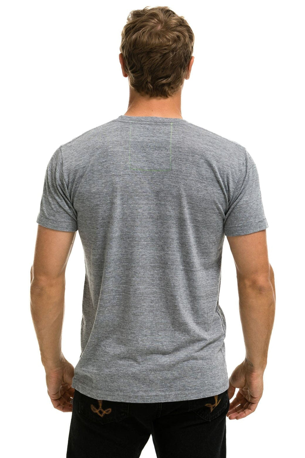 Retro LOCALS ONLY TEE - HEATHER GREY