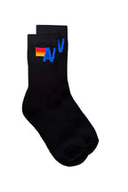 Retro LOGO SOCK - BLACK