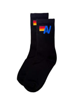 Retro LOGO SOCK - BLACK