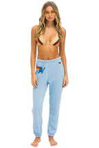 Retro LOGO STITCH SWEATPANTS - ICE