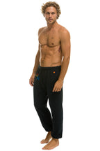 Retro LOGO SWEATPANTS - CHARCOAL