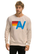 Retro LOGO SWEATSHIRT - SAND