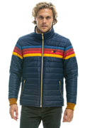 Retro 4 STRIPE JACKET - NAVY