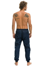 Retro MENS 4 STRIPE WIND PANT - NAVY