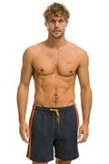 Retro MENS 5 STRIPE FLEX SHORTS 7 INCH - TITANIUM