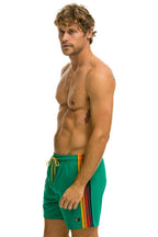 Retro MENS 5 STRIPE FLEX SHORTS - AMAZON