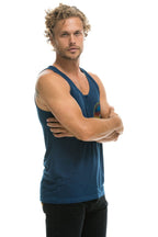 Retro MENS AVIATOR NATION VENICE TANK - NAVY