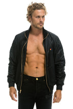 Retro MENS BASIC WINDBREAKER - BLACK