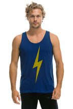 Retro MENS BOLT TANK - ROYAL