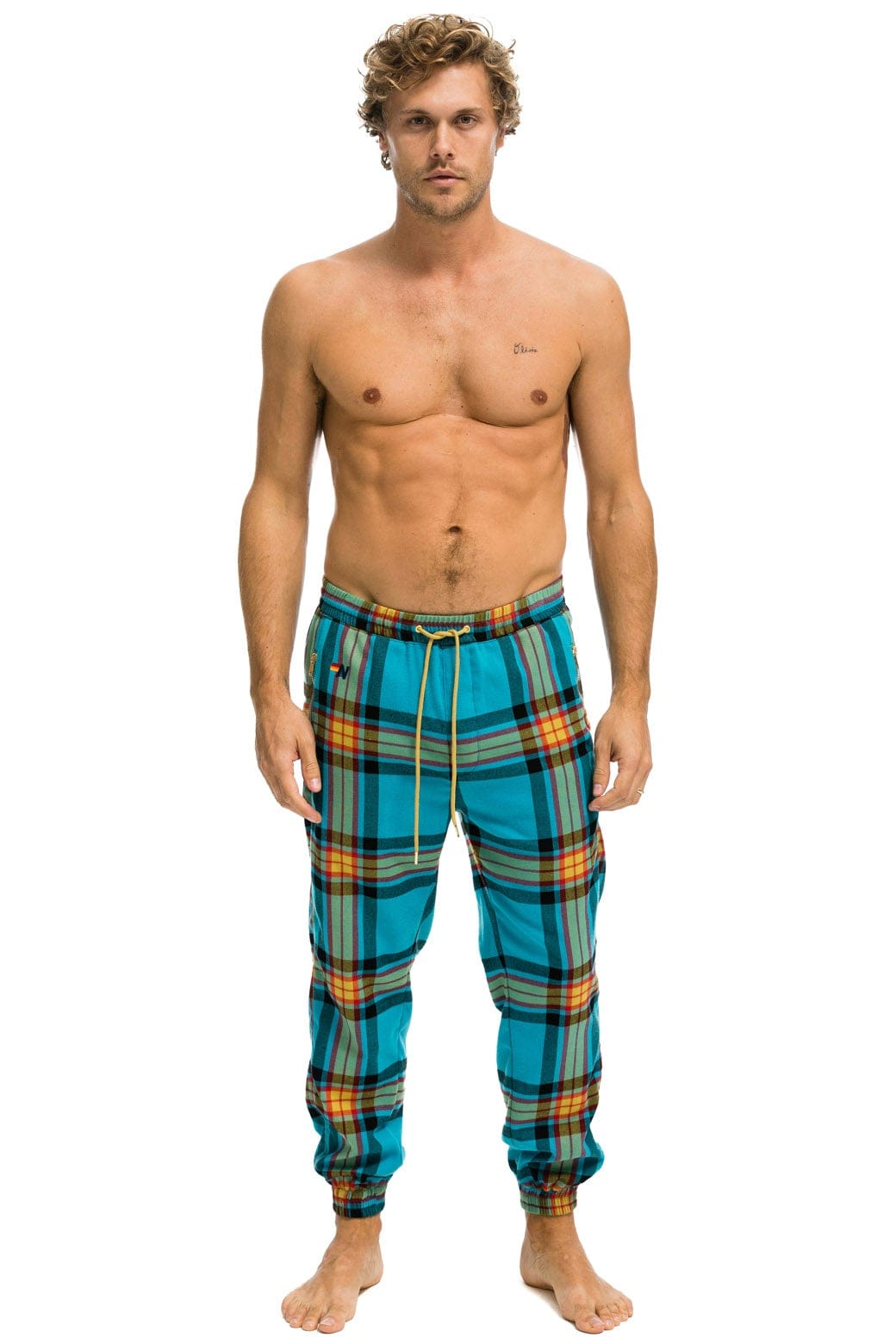 Retro UNISEX PLAID LODGE PANT - JACKSON PLAID