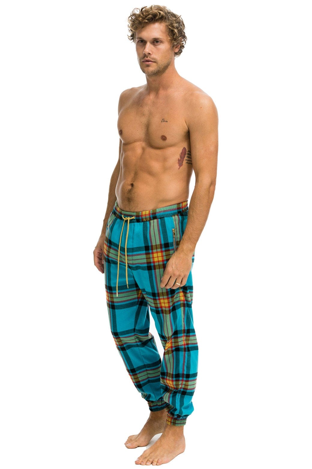 Retro UNISEX PLAID LODGE PANT - JACKSON PLAID