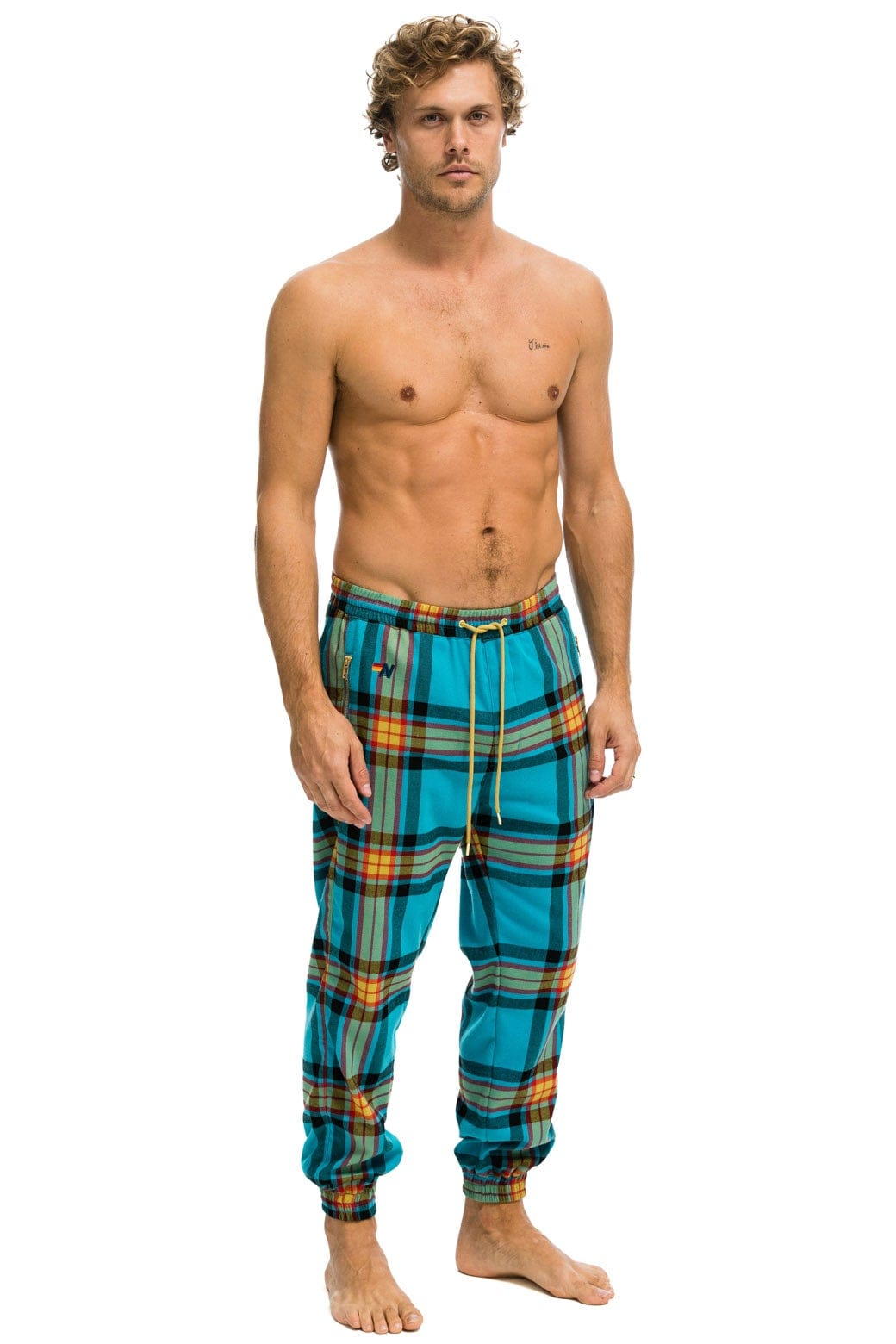 Retro UNISEX PLAID LODGE PANT - JACKSON PLAID